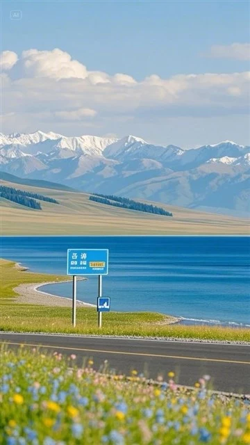 Khám phá Hồ Sayram – Kiệt tác thiên nhiên hùng vĩ giữa lòng Tân Cương